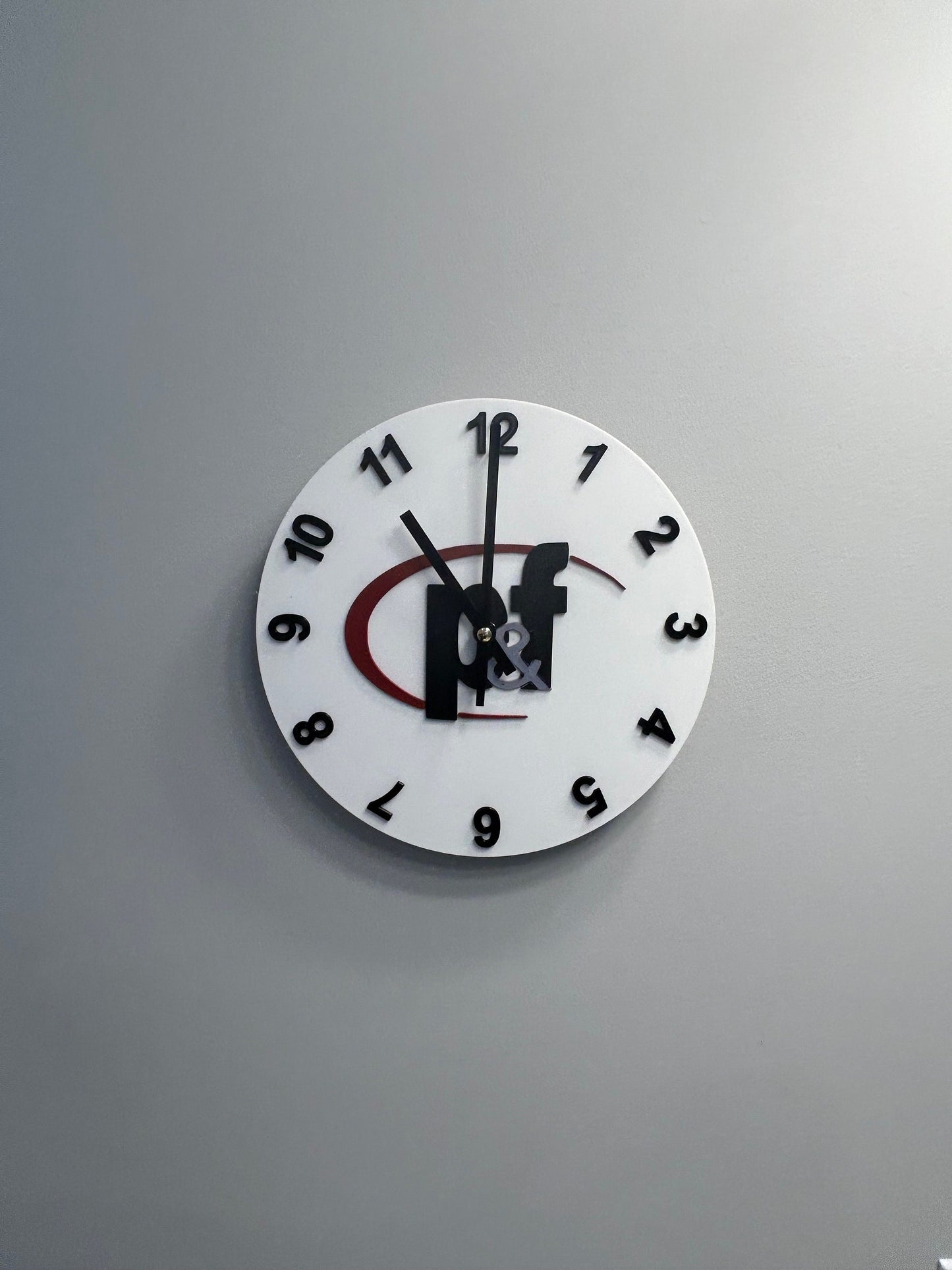 Custom 9” clock