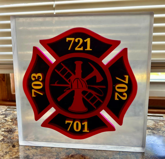 Epoxy Trophy/paperweight
