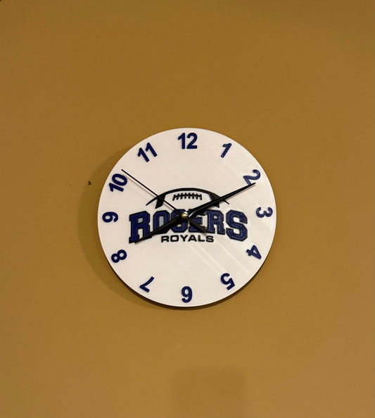 Custom 9” clock