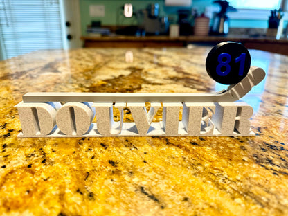 Desk nameplate