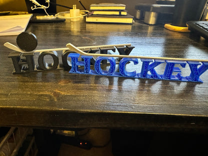 Desk nameplate