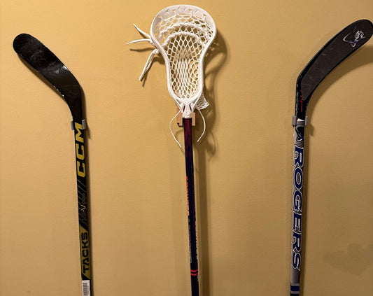 Hockey Stick Wall Mount - Single Stick