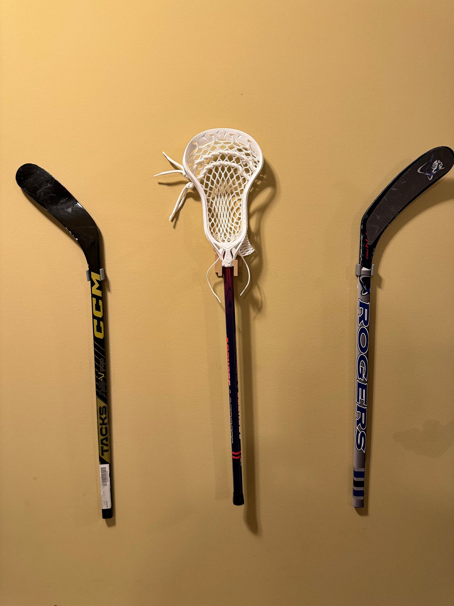 Hockey Stick Wall Mount - Single Stick